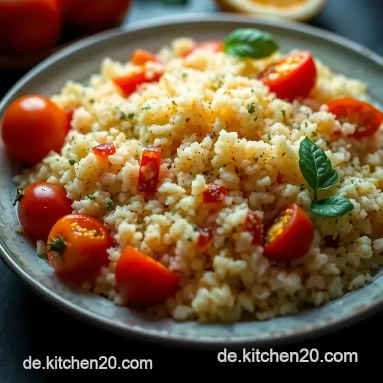 Sonnenverw&ouml;hnt: Mediterraner Couscous Salat presentation
