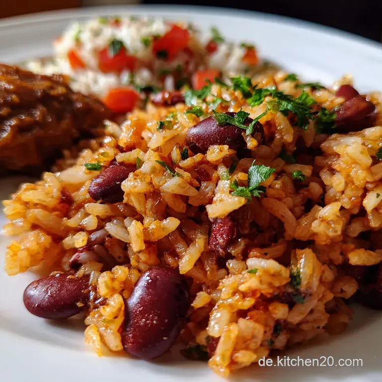 Spanischer Reis und Bohnen: Rauchig & W&uuml;rzig