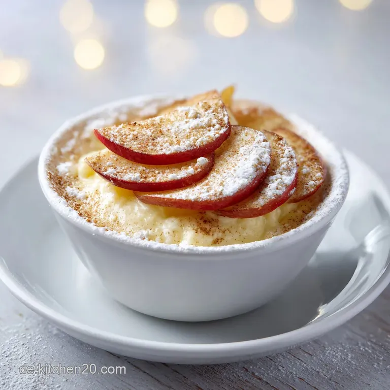 Spekulatius Dessert mit Apfel und Mascarpone