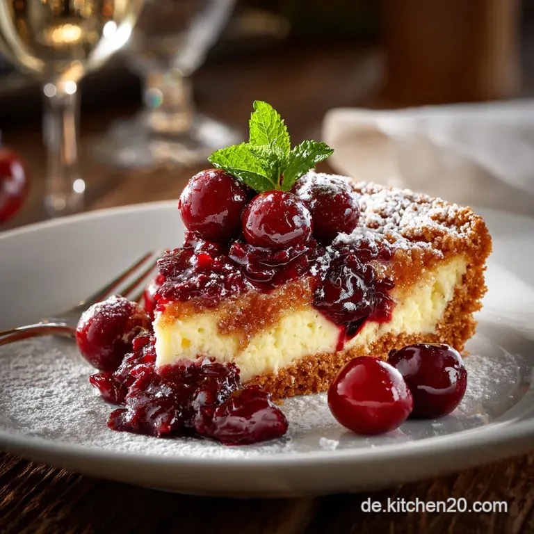 Stracciatellakirschtorte: Der Cremige Traum Mit Sauerkirschen Vom Chef presentation