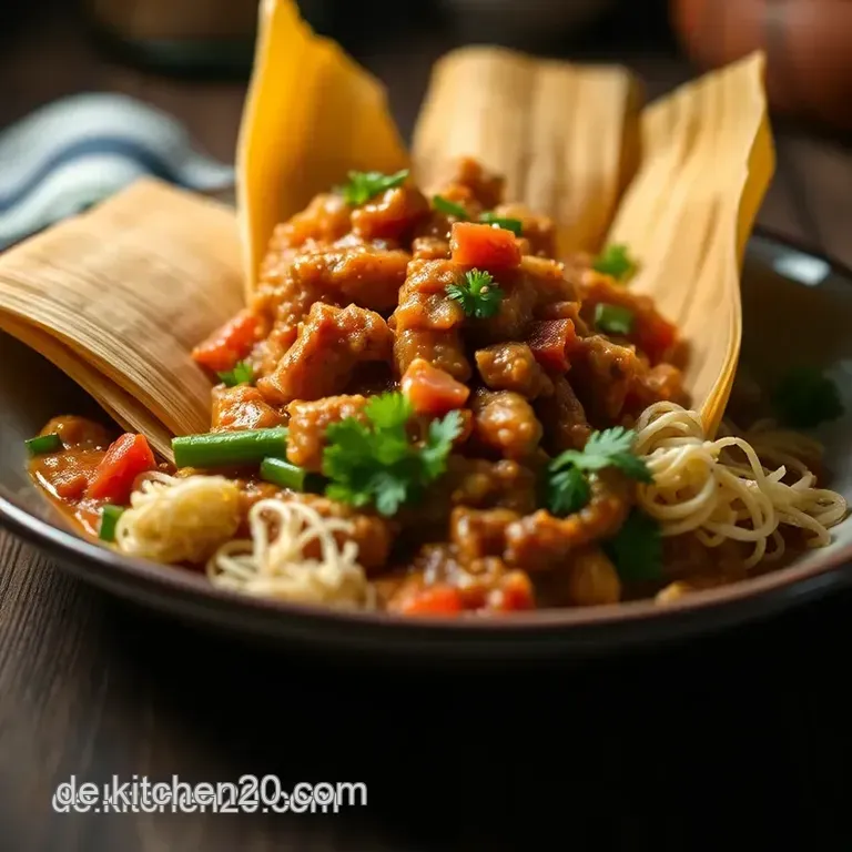 Tamales De Fiesta: Traditionelle Mexikanische K&ouml;stlichkeit presentation