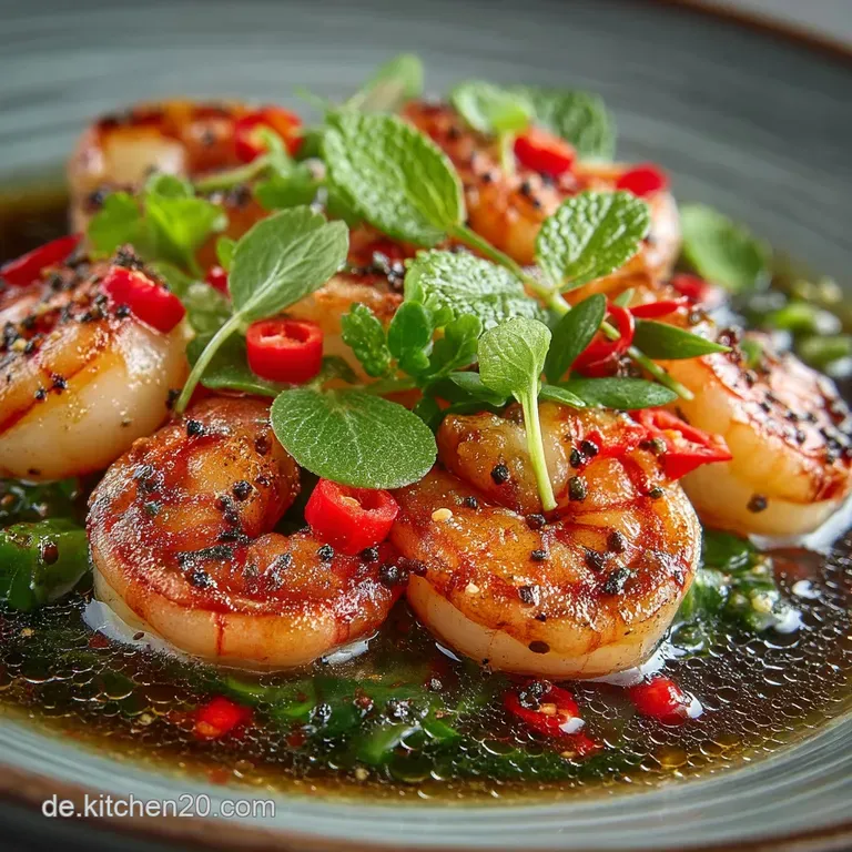 Teuflische Garnelen Gambas Diabolo Der H&ouml;llischscharfe Aperitifklassiker presentation