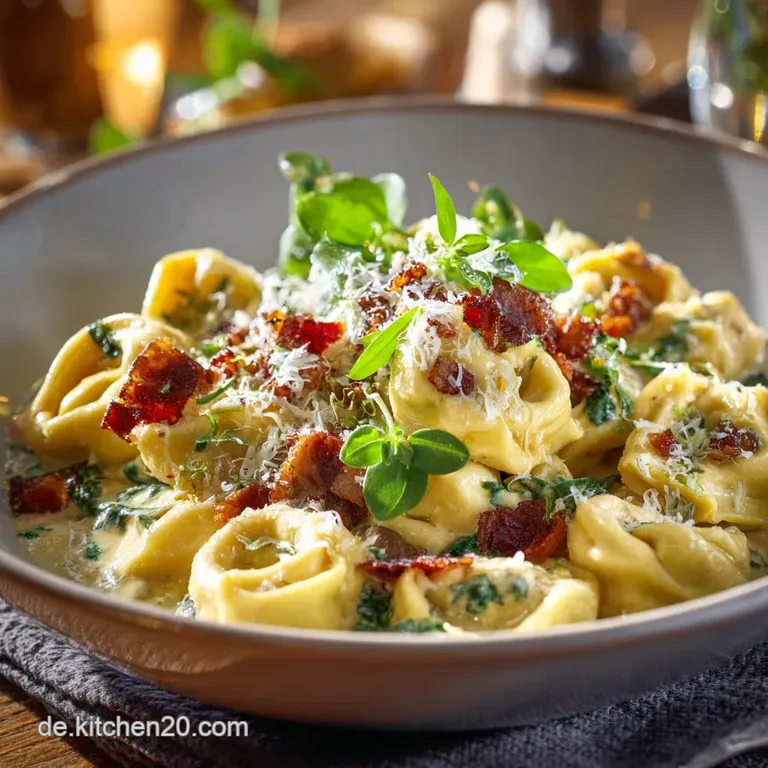 Tortellini alla Panna: Seelenw&auml;rmer in 25 Minuten