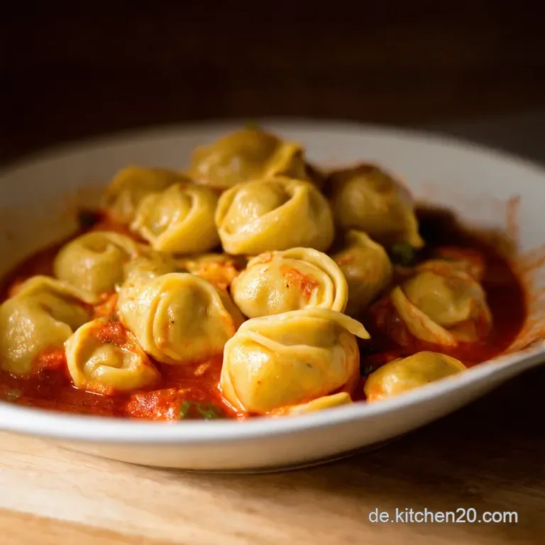 Tortelliniauflauf Feierabendgl&uuml;ck Schnell Herzhaft presentation