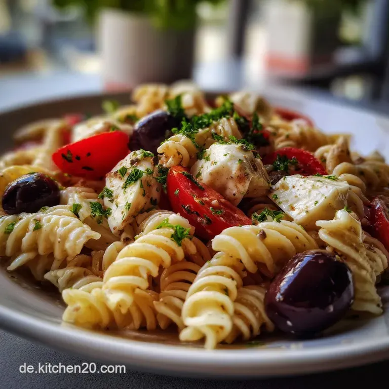 Trulli Salat: Der Sonnige Nudelsalat mit Mozzarella