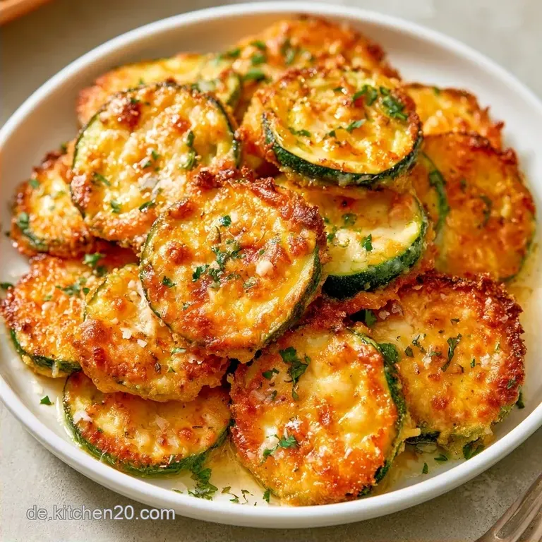 Knusprige &Uuml;berbackene Zucchini Im Airfryer
