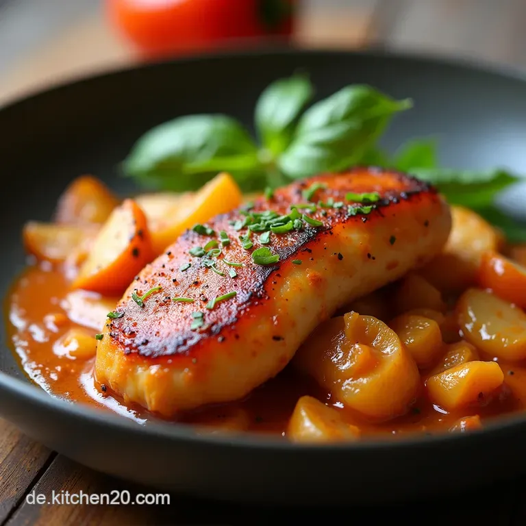 SonntagsbratenFeeling für den Mittwochabend Das ultimative Paprika Sahne Hähnchen