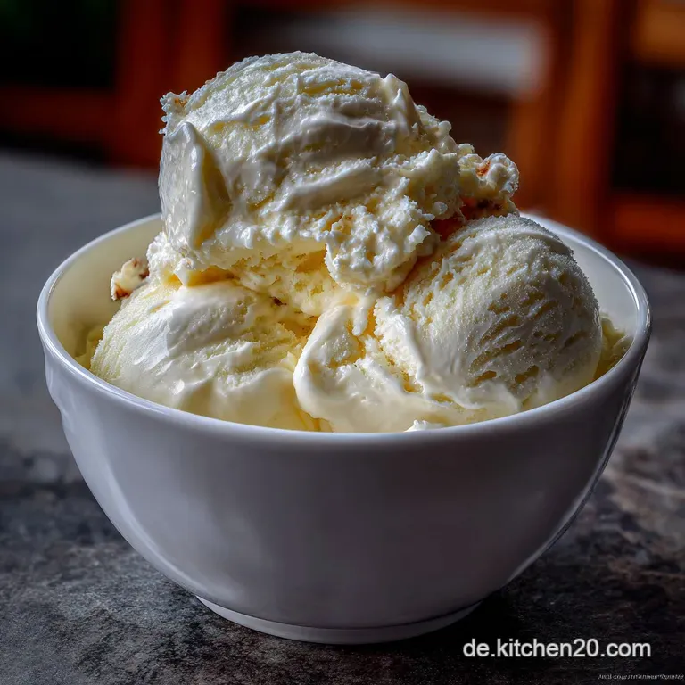 Vanilleeis Eismaschine Rezept