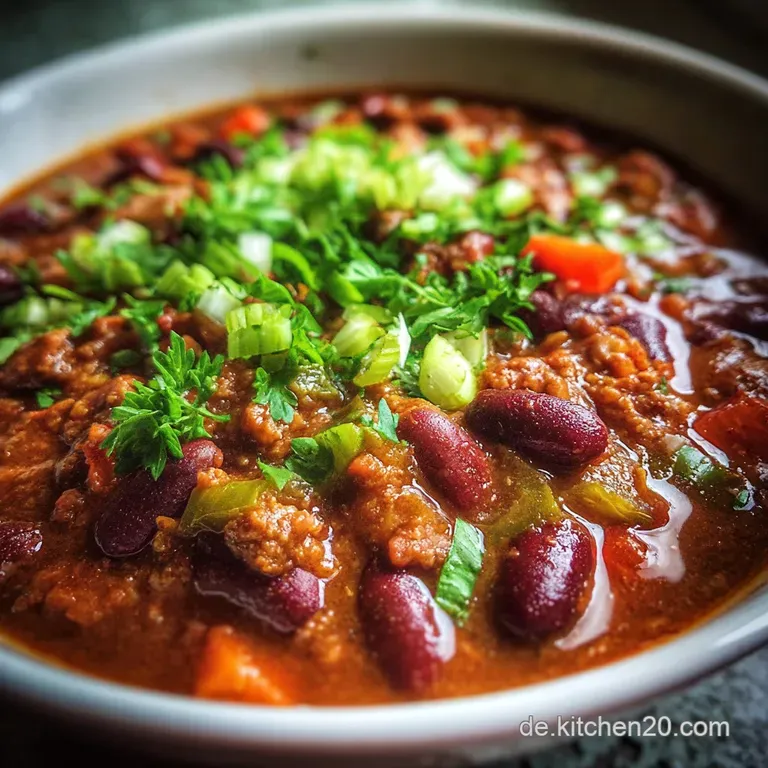 Vegan Chili Sin Carne Rezept mit Linsen