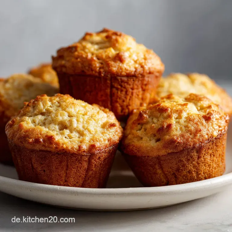 Vegane Bananenmuffins: Saftig & Fruchtig