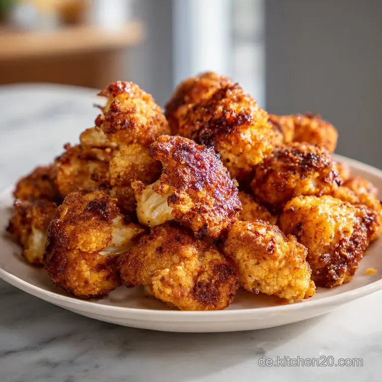 Veganer Super Bowl Snack mit Blumenkohl-Wings