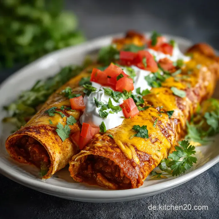 Vegane Linsen Enchiladas Glutenfrei mit Linsen