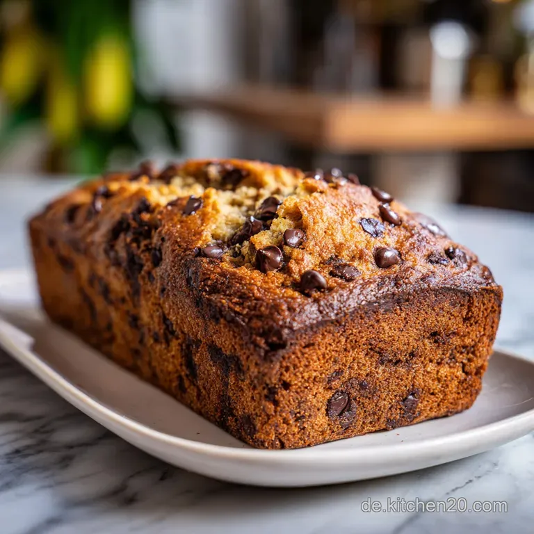 Veganes Schokochip Bananenbrot: Saftig & Schnell