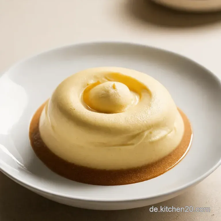 Veganes VanillepuddingDessert mit Himbeerso&szlig;e