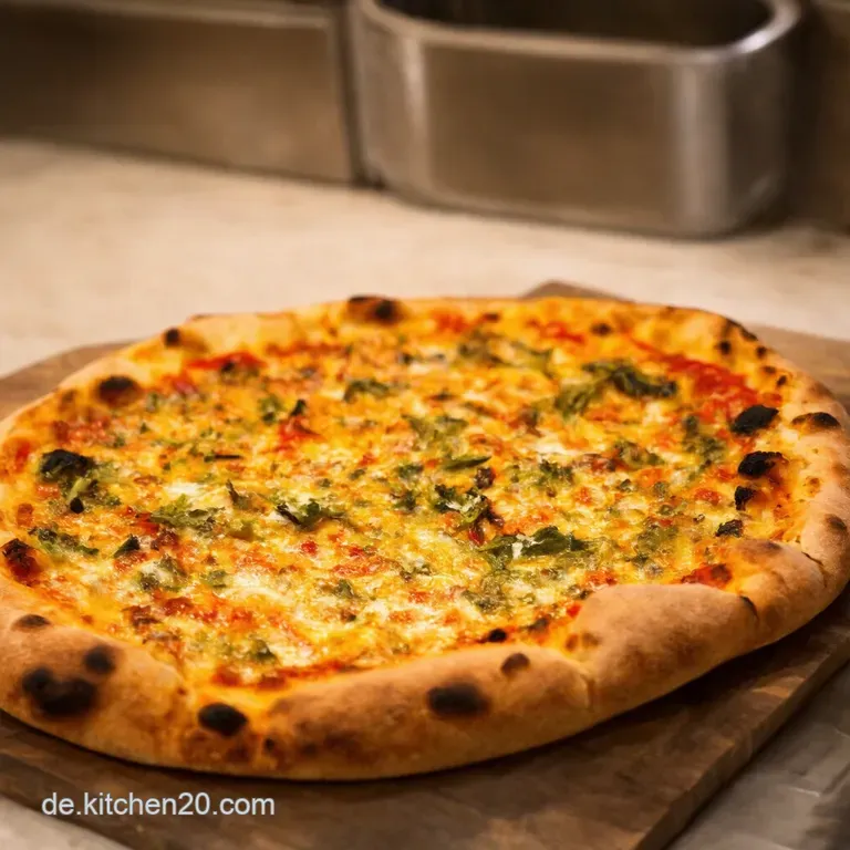 Veggie Lahmacun Express T&uuml;rkische Pizza F&uuml;r Eilige presentation