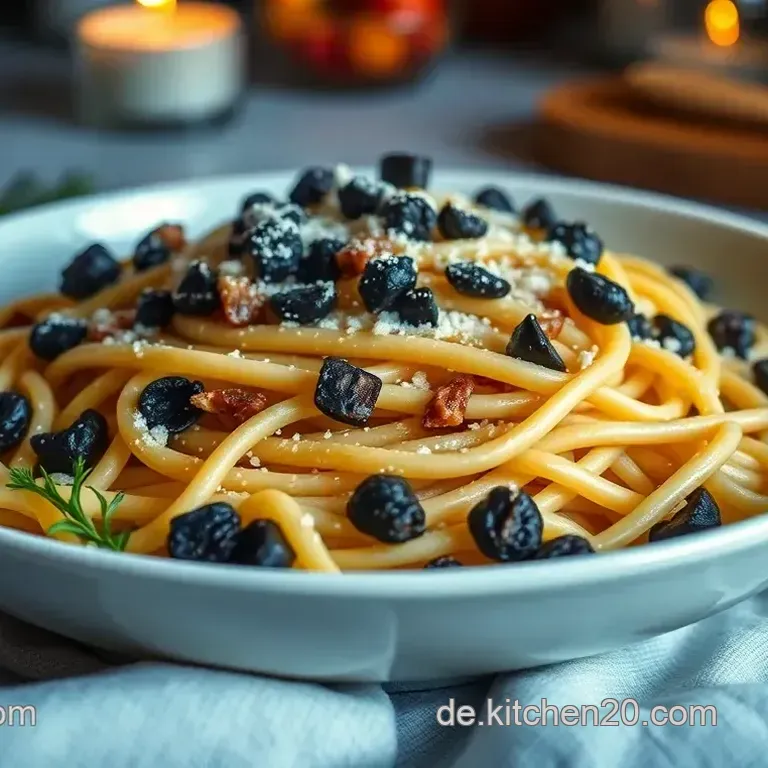 Verf&uuml;hrerische Pasta mit Tr&uuml;ffel &ndash; Das cremige Luxusgericht f&uuml;r Zuhause