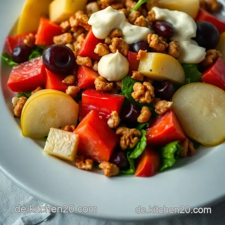 Waldorfsalat &Agrave; La Chef &ndash; Ein Klassischer Genuss Mit Frischem Twist presentation