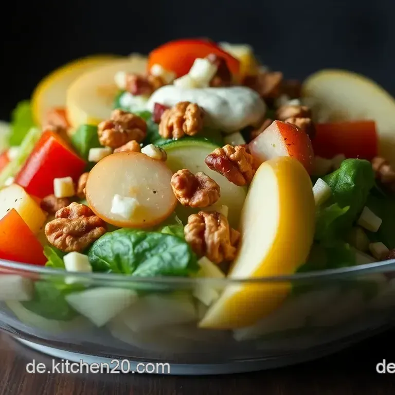 Waldorfsalat &agrave; la Chef &ndash; Ein klassischer Genuss mit frischem Twist