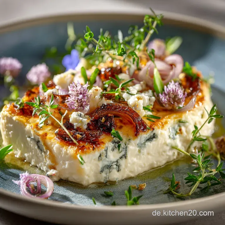 W&ouml;lkchenauflauf mit zweierlei K&auml;se: Das einfache luftige Low Carb Abendessen