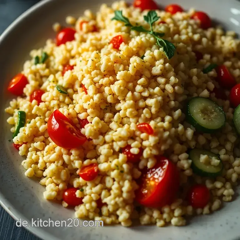 Wunderbarer Couscous &ndash; Ein Geschmackliches Abenteuer Aus Nordafrika presentation