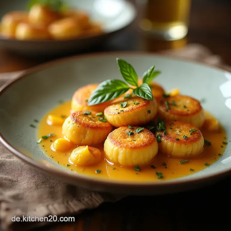 Zarte PutenMedaillons in cremiger LauchSahneSauce