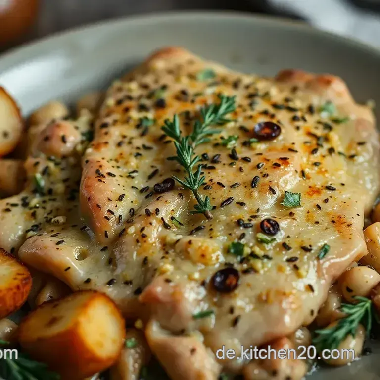 Zarter Rind Keule Braten mit Kräuterkruste
