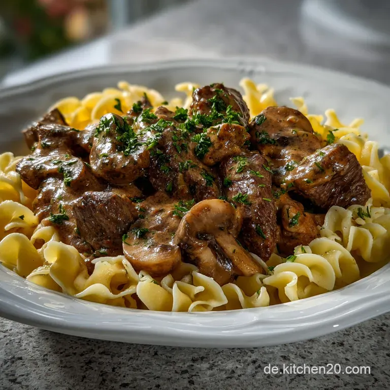 Buf Stroganoff mit zartem Rinderfilet Einzigartig Gelingsicher