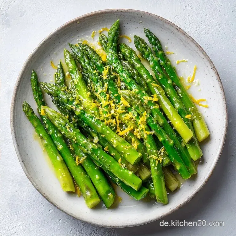 Bratzitronen-Spargel: Goldbraun Und Knackig