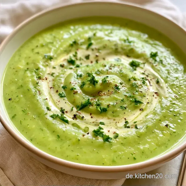 Zucchini-Kartoffel-Suppe mit M&ouml;hren