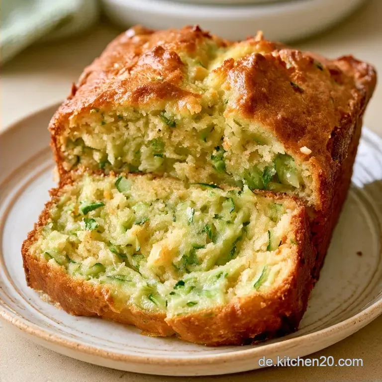 Saftiger Zucchinikuchen mit Joghurt